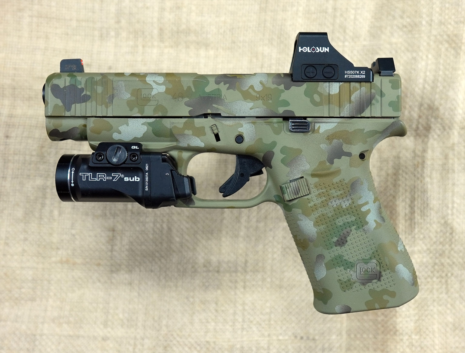 cerakote pistol camo